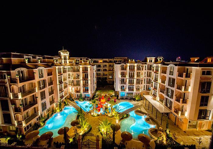 Romance Marine Aparthotel Sunny Beach Exterior foto