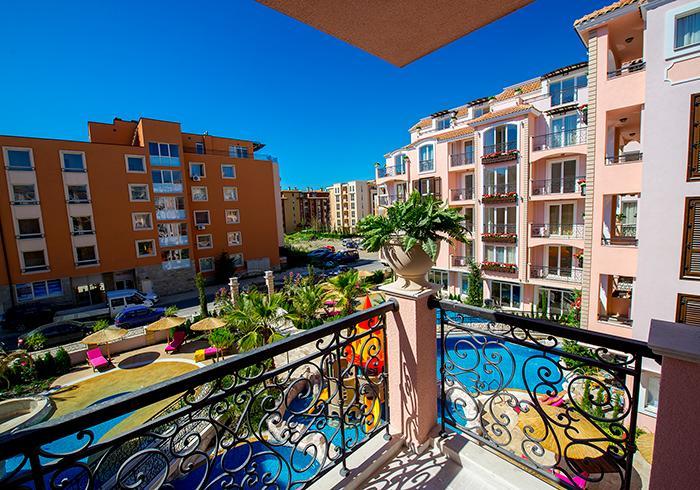 Romance Marine Aparthotel Sunny Beach Exterior foto